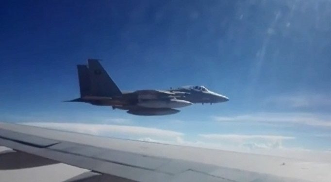 وزارة الدفاع الأمريكية تصدر بيان حول اعتراض الطائرة الإيرانية