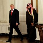 ترامب يبحث مع ولي عهد السعودية التعاون الإقتصادي