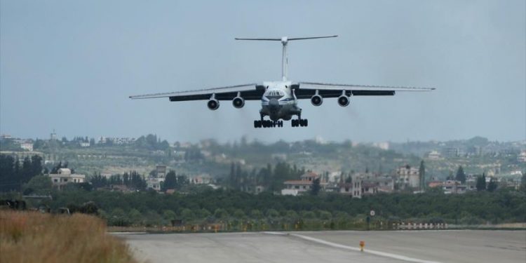 روسيا ترسل طائرات عملاقة محملة بمعدات عسكرية إلى سوريا