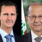 الرئيس الأسد يبرق لنظيره اللبناني ويعزي الشعب الشقيق