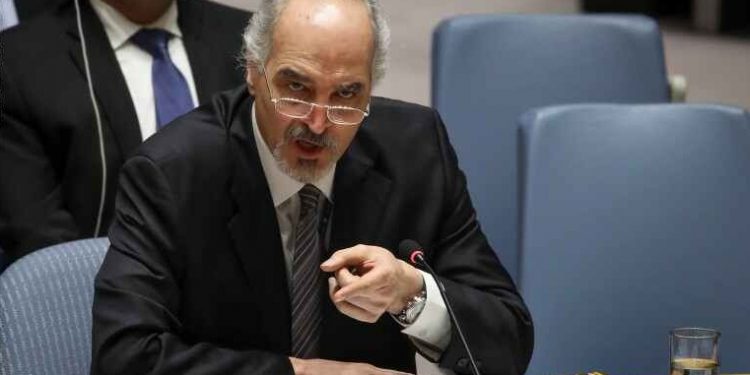 الجعفري يطالب غوتيريش بالتدخل لإنهاء مأساة الحسكة