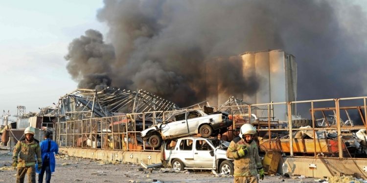 إنفجار بيروت أزهق حياة أكثر من 25 شخصاً وجرح المئات