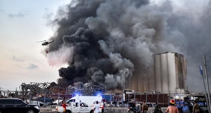 مئات الجرحى بانفجار ضخم هزّ العاصمة اللبنانية