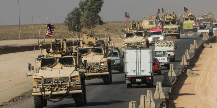واشنطن ترسل قافلة عسكرية جديدة إلى مناطق النفط السوري