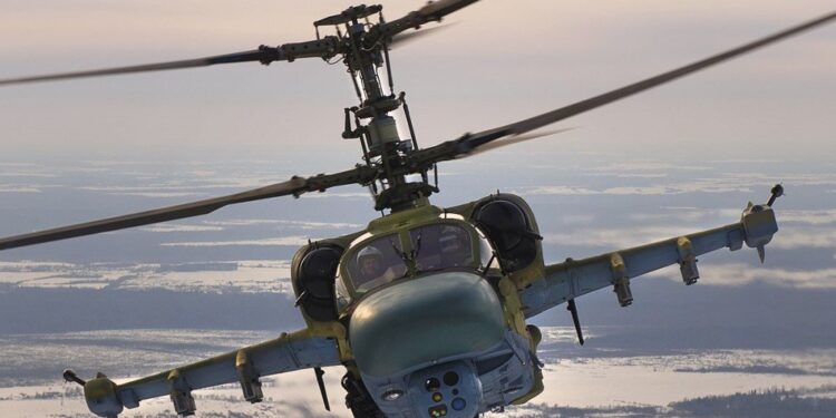 مروحية روسية حديثة تدخل سوق العمل العسكري