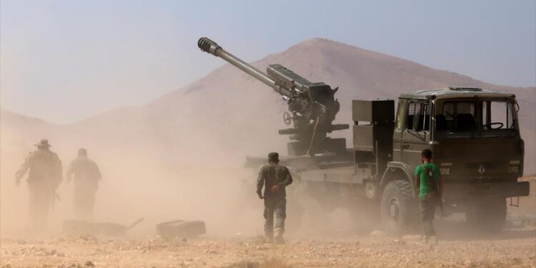 الجيش السوري يقضي على رتل لإرهابيي داعش في حماه