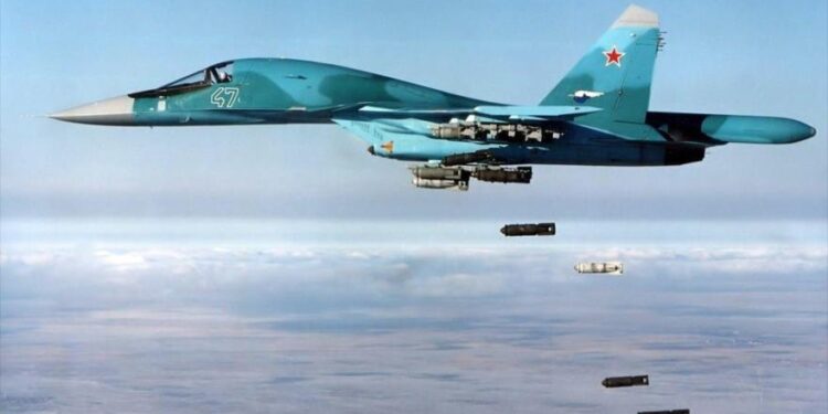 الطيران الحربي الروسي يدمّر مواقع الميليشيات الموالية لتركيا في سوريا