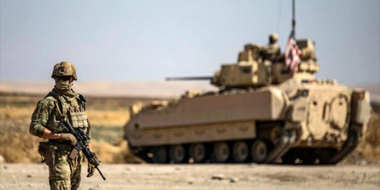 استهداف رتل عسكري أمريكي في مناطق النفط السورية
