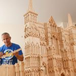 بريطاني يبني كاتدرائية ساليسبري بملايين العيدان