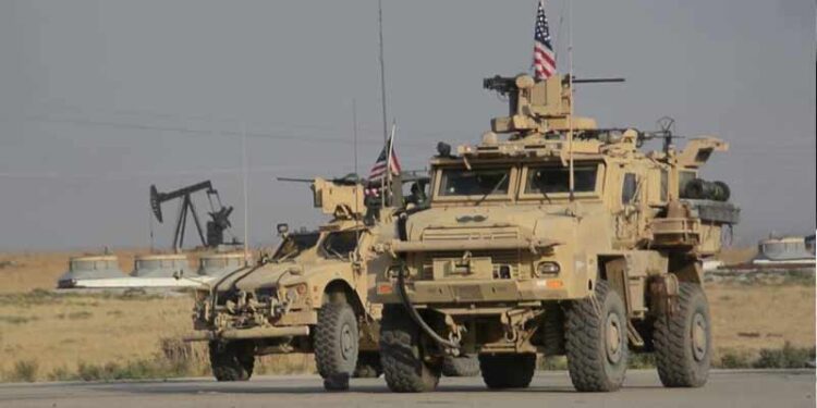 تسيير درورية أمريكية شمال سوريا برفقة المروحيات