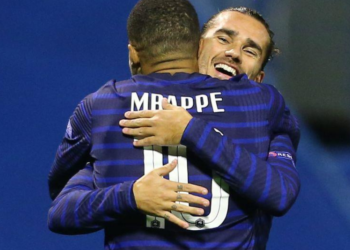 فرنسا تهزم كرواتيا بهدفين من جريزمان ومبابي