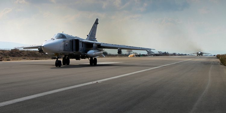 طائرة تجسس أمريكية تقترب من قاعدة عسكرية روسية في سوريا