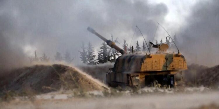 الجيش التركي يبدأ هجوماً جديداً عبر الحدود السورية