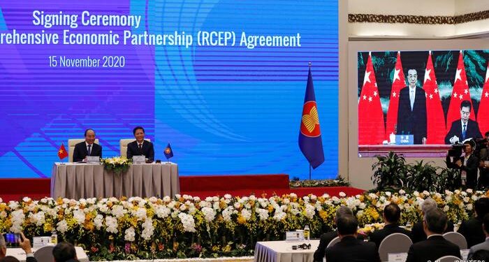 الاتفاق على أكبر صفقة تجارية في العالم بقيادة الصين