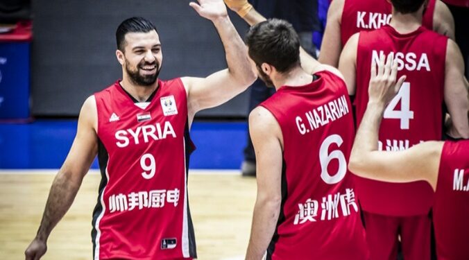 كورونا يقتحم منتخب سوريا لكرة السلة