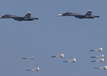 المقاتلات الروسية تستهدف مواقع إرهابية شمال غربي سوريا