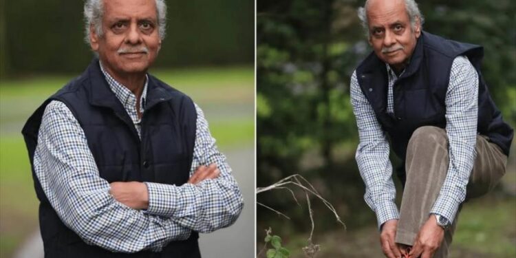 رجل يبلغ من العمر 70 عاماً يسير ما يعادل محيط الأرض