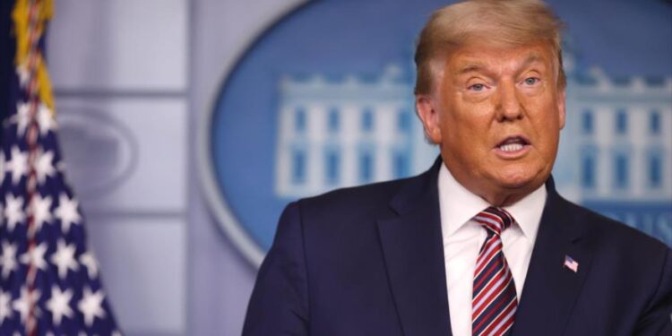 ترامب يقترح ترشحه لانتخابات الرئاسة القادمة عام 2024