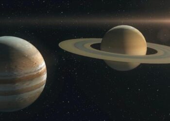بعد 400 عام.. المشتري ينضم لزحل في اتحاد نادر