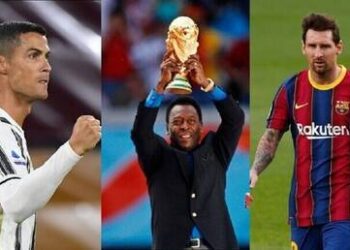 بيليه يرد على تخطي رونالدو لرقمه التاريخي