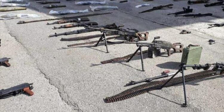 الكشف عن مخبأ أسلحة متطور لداعش في سوريا