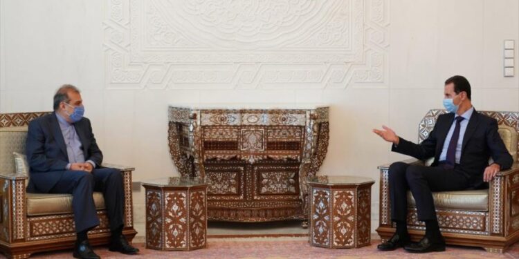 الرئيس الأسد يشكر إيران على دعمها و يدعو إلى استمرار التعاون