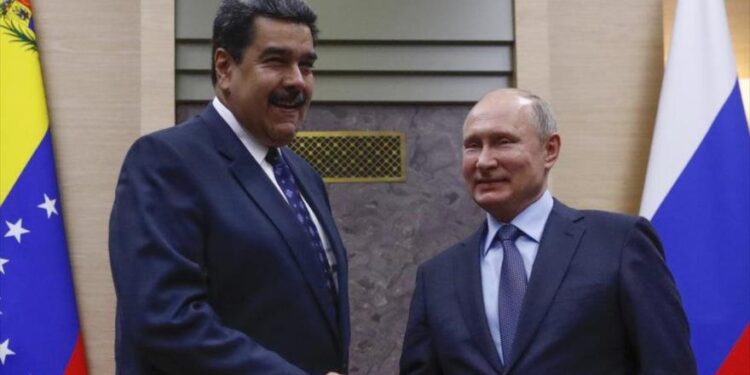 بوتين يجدد دعم روسيا لفنزويلا لتعزيز سيادتها