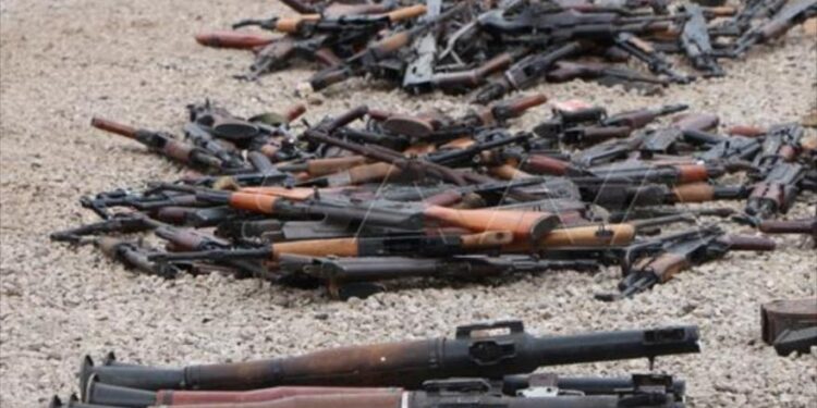 الجيش السوري يستولي على كمية كبيرة من أسلحة داعش