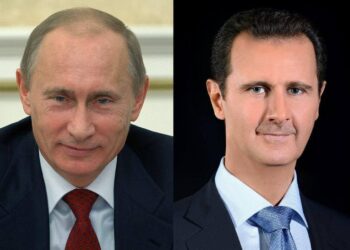 الرئيس الأسد يهنى الرئيس الروسي بعيد النصر