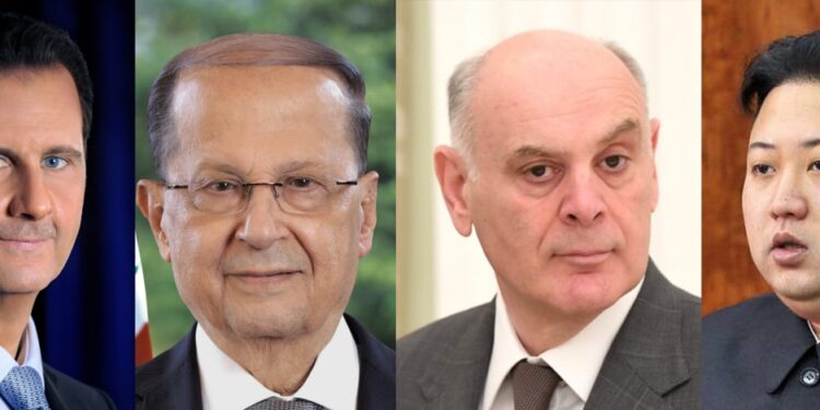 برقيات تهنئة للرئيس الأسد من رؤساء لبنان وأبخازيا وكوريا الديمقراطية الشعبية