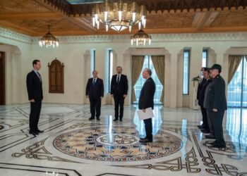 الرئيس الأسد يتقبل أوراق اعتماد سفيري إيران وفلسطين لدى سورية