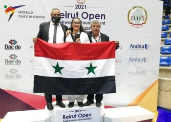فتاة سورية تحصد الميدالية البرونزية في بطولة بيروت الدولية للتايكواندو