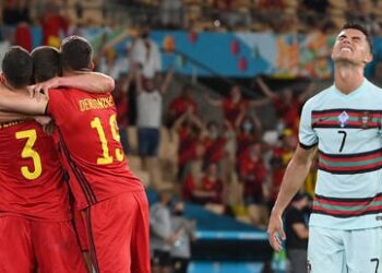 البرتغال تودع اليورو بعد الخسارة أمام بلجيكا