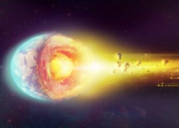 نواة الأرض تنمو بشكل غير متوازن