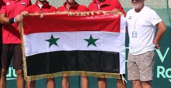 منتخب سورية لكرة المضرب يفوز على منتخب سريلانكا ويتصدر مجموعته بكأس ديفيز