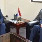 وزير خارجية لبنان و السفير عبد الكريم يبحثان سبل تعزيز العلاقات بين البلدين