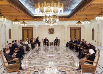 الرئيس الأسد يستقبل وفداً روسياً برئاسة ألكسندر لافرنتييف المبعوث الخاص للرئيس فلاديمير بوتين