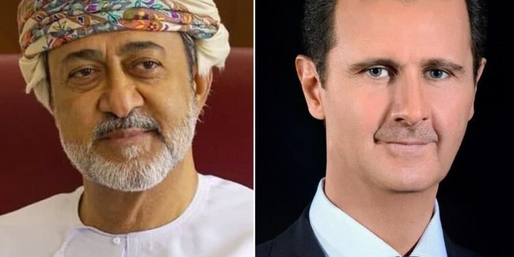الرئيس الأسد يهنئ بالعيد الوطني لسلطنة عمان