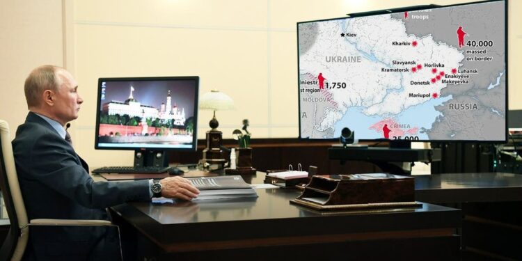 الرئيس الروسي يعلن بدأ عملية عسكرية واسعة في أوكرانيا