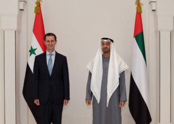 الرئيس الأسد يزور الإمارات ويلتقي الشيخ محمد بن زايد آل نهيان ولي عهد أبو ظبي