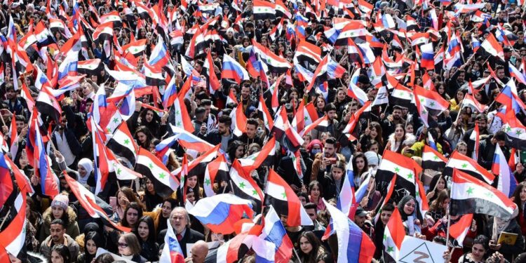 وقفة تضامنية في اللاذقية دعماً لروسيا