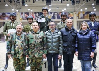 منافسة قوية في اليوم الثالث لبطولة الوفاء للفروسية