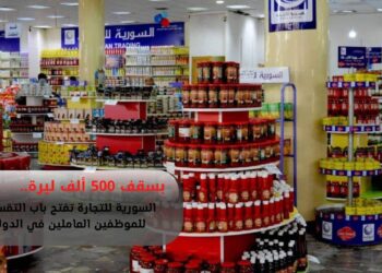 بسقف 500 ألف ليرة.. السورية للتجارة تفتح باب التقسيط للموظفين العاملين في الدولة