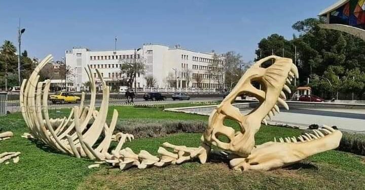 ماحقيقة وجود الديناصورات في دمشق؟