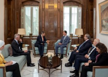 الرئيس الأسد يلتقي وفد اللجنة الدولية للصليب الأحمر