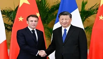 الرئيس الصيني : الصين وفرنسا قوتان مهمتان وعليهما العمل على إرساء الاستقرار