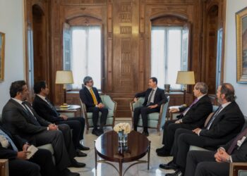 الرئيس الأسد يستقبل سمو الشيخ عبد الله بن زايد آل نهيان وزير الخارجية بدولة الإمارات