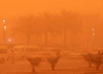 عاصفة رملية من  مصر إلى سوريا