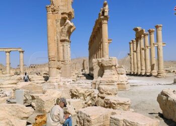 تدمر مدينة أسطورية والسوريون يبذلون الجهود لإعادة ألقها