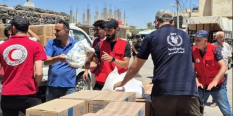 برنامج الغذاء العالمي يطلق استجابة عاجلة لدعم 120 ألف أسرة في جنوب سوريا